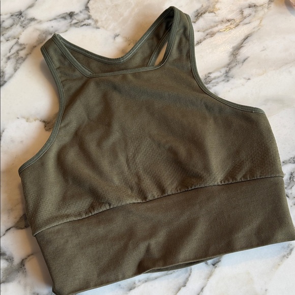 FP Movement by Free People Khaki Sports Bra Women’s size XS/S - Picture 2 of 8
